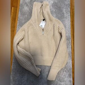 H&M oversized crop sweater